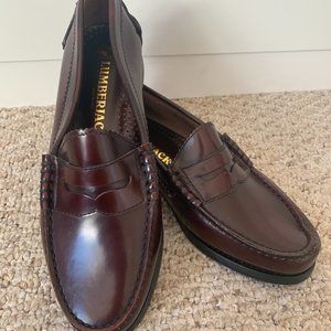 Lumberjack mocassin style loafer size 9.5 men , never worn, leather